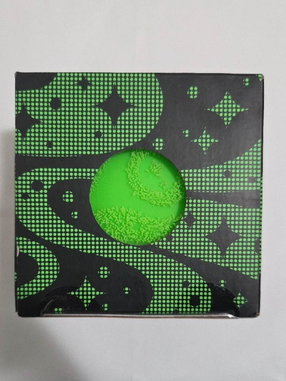 Needoh Super Fuzz Ball - Green Squish Ball-Authentic